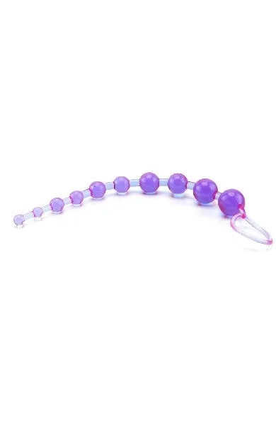 X 10 Beads Graduated Anal Beads 11 Inch