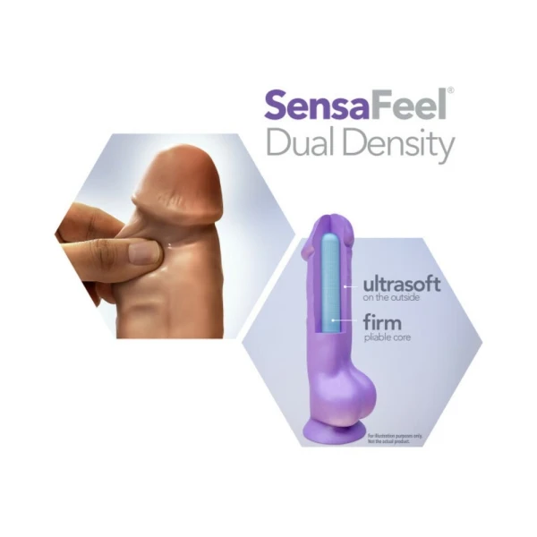 Au Naturel Big Billy Dildo 9 In. Mocha