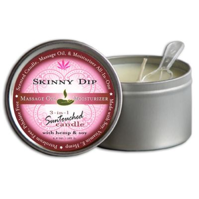 Round Candles Skinny Dip 6 8oz