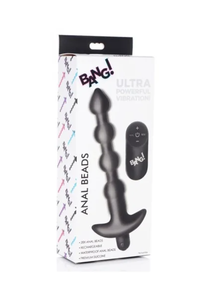 Remote Control Vibrating Silicone Anal Beads