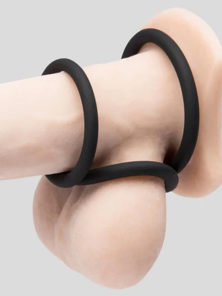 Lovehoney Get Hard Stretchy Silicone Cock Ring Set (3 Count)