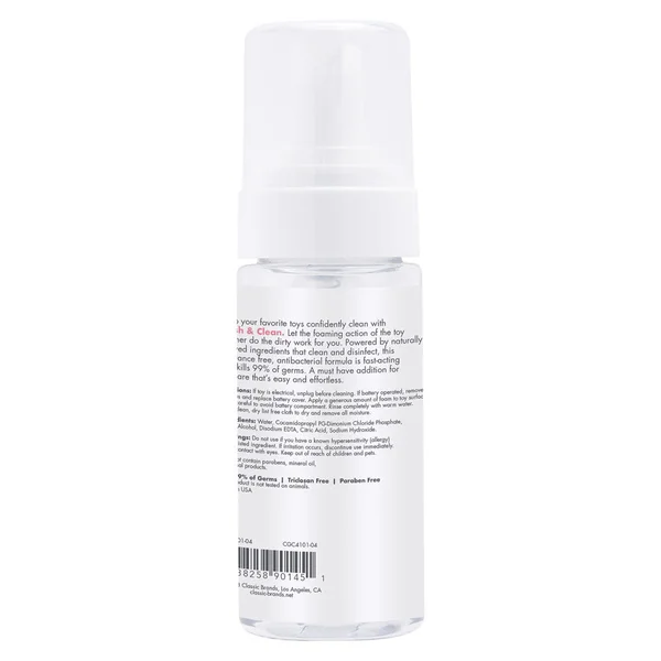 Fresh and Clean Foaming Toy Cleaner Fragrance Free 4.4 Fl Oz. — image 5 of 6