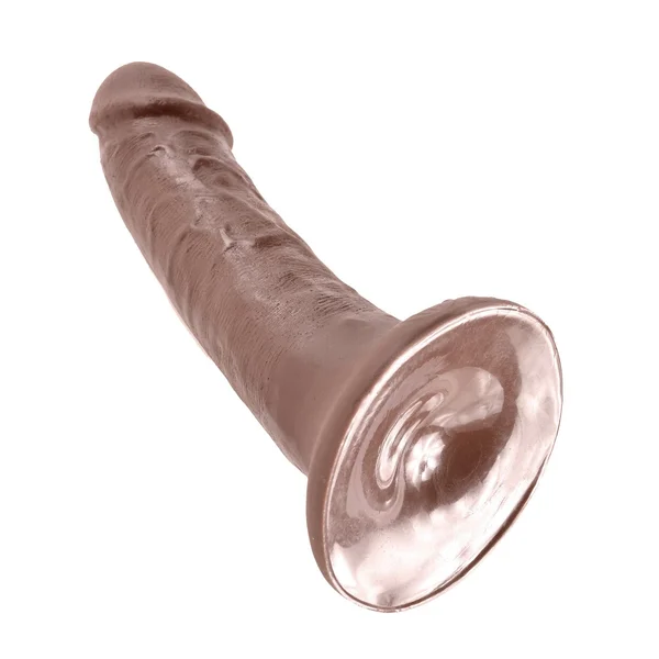 King Cock 6-Inch Cock - Brown — image 12 of 12