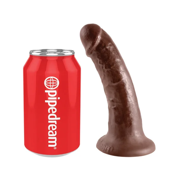 King Cock 6-Inch Cock - Brown — image 10 of 12