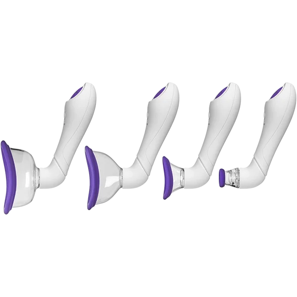 Bloom - Intimate Body Pump - Automatic - Vibrating - Rechargeable - Purple/White — image 4 of 8