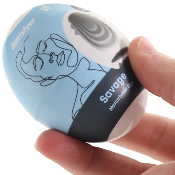 Satisfyer Naughty, Savage, Crunchy Masturbator Egg Set