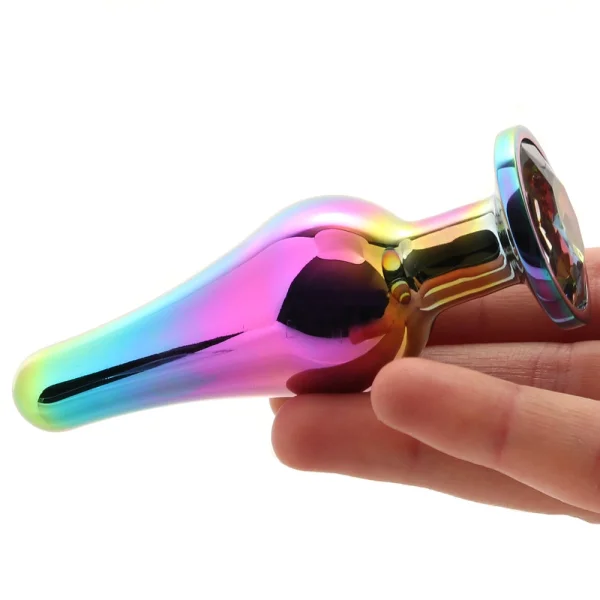 Small Rainbow Metal Plug
