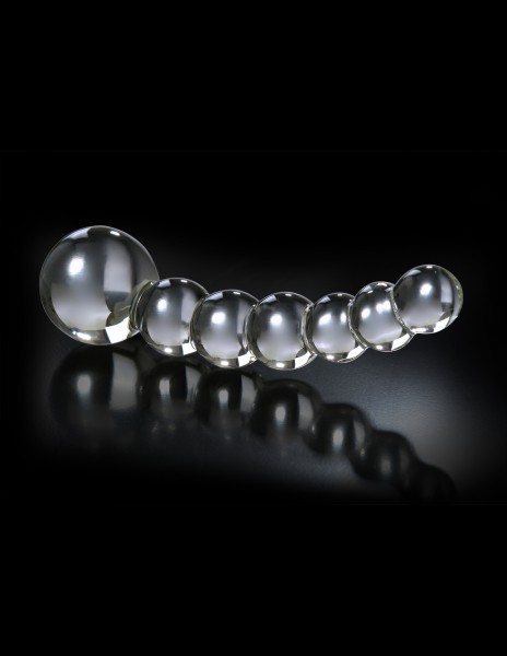 4.75" Glass Anal Beads