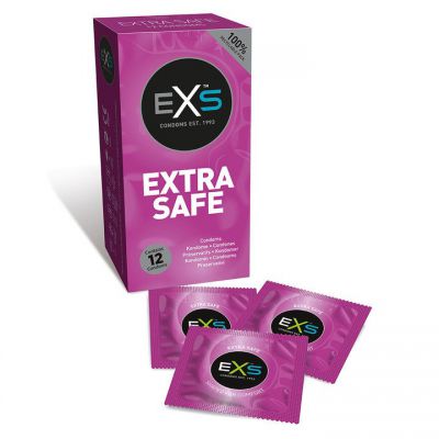 EXS Extra Safe Condoms 12 Pack