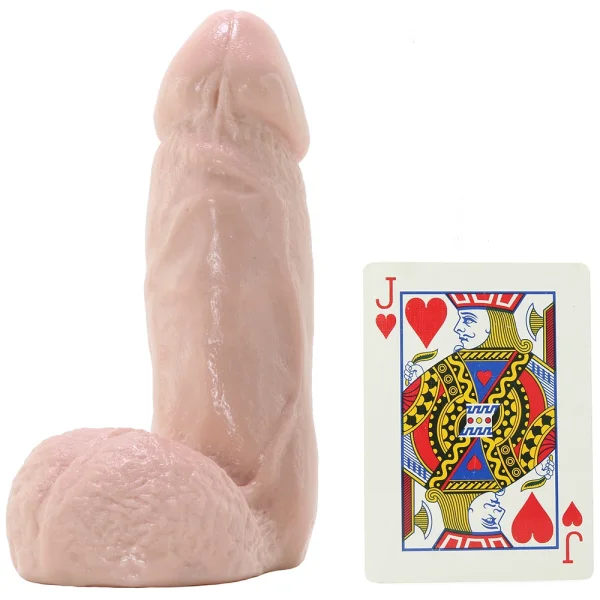 Naturals 7 inch. Thick Dong with Balls - Flesh