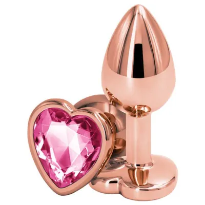 Rear Assets Heart Plug 2 7 Inch Pink Small