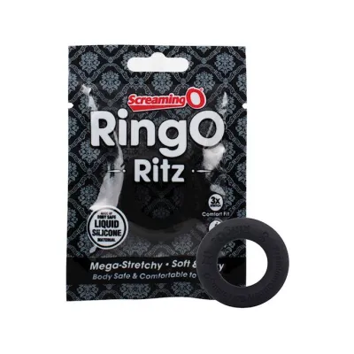 Screaming O Ringo Ritz Cock Ring Black