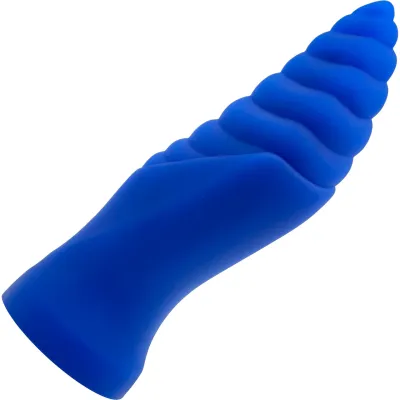 Topped Toys CETOS 90 8 75 Silicone Dildo Blue Steel