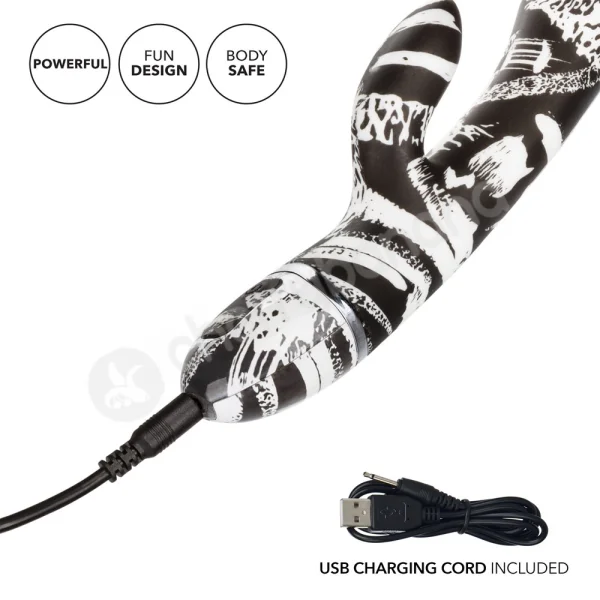 Hype - Dual Wand Rabbit Vibrator