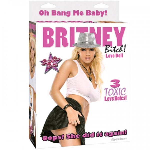 Britney Bitch Blow Up Love Doll