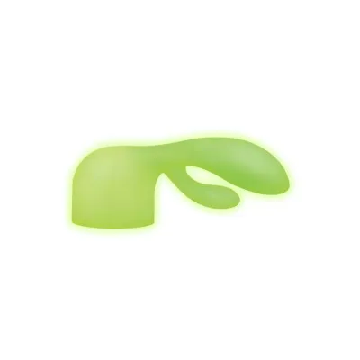 Bodywand Glow In The Dark Rabbit Wand Attachment 6 Inch