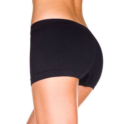 Seamless Boy Shorts Black