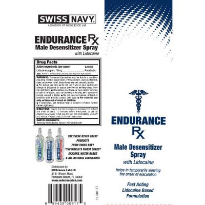 Swiss Navy Endurance RX 15ml