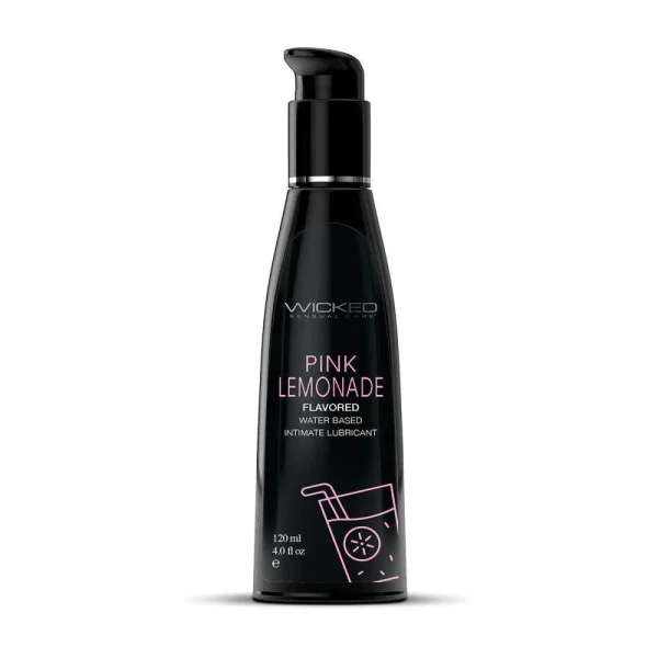 Wicked Aqua Pink Lemonade Water Based Personal Lubricant 4 fl oz