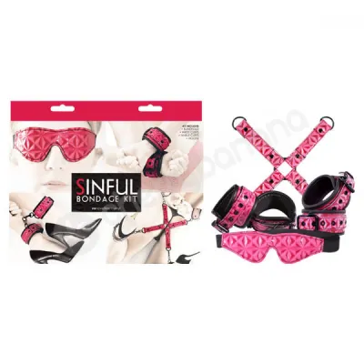 Sinful Pink Bondage Kit