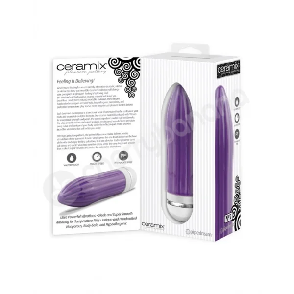 Ceramix No 7 Purple Vibrator