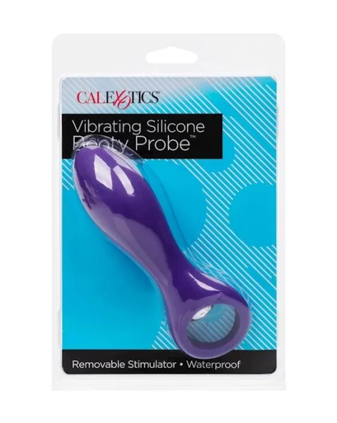 Vibrating Silicone Booty Probe