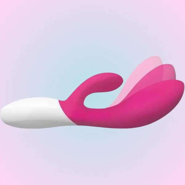LELO Ina Wave Waterproof Rabbit Vibrator - Cerise