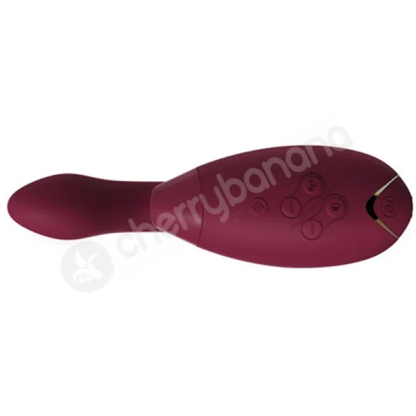Womanizer Duo Burgundy G-Spot & Clitoral Suction Stimulator