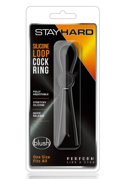 Stay Hard - Silicone Loop Cock Ring