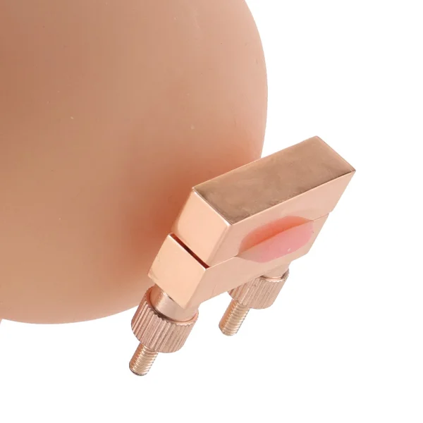 Bound Adjustable V1 Nipple Clamps By NS Novelties - Rose Gold