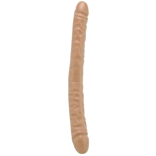 Dr. Skin - 18 Inch Double Dildo - Mocha