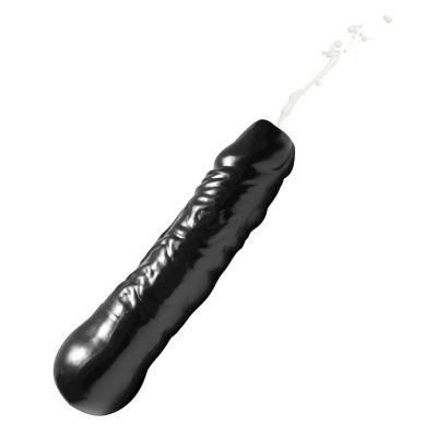 Eruption Xl Ejaculating Dildo Black 13 Inch