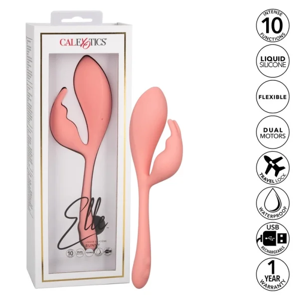 Calexotics Elle Liquid Silicone Bunny