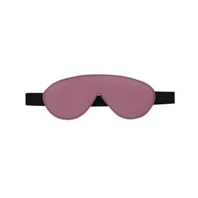 Blindfold Padded Leather Pink