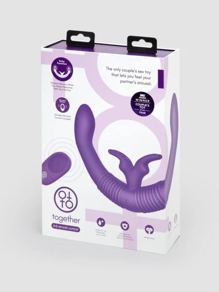 Together Toy Remote Control Dual Motor Couple's Rabbit Vibrator