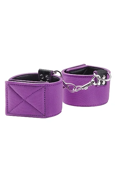 Reversible Wrist Cuffs - Purple
