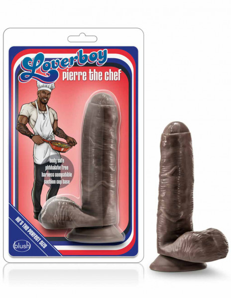 Loverboy Pierre the Chef 7" Uncut Dildo