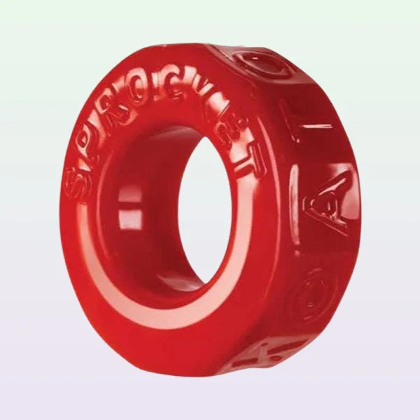 Atomic Jock 'Sprocket' Cock Ring - Red — image 5 of 11
