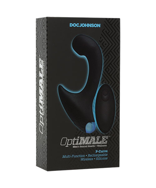 OptiMALE™ - Vibrating P-Curve with Wireless Remote