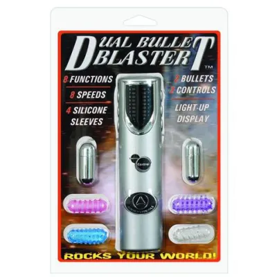 Dual Bullet Vibrator Blaster