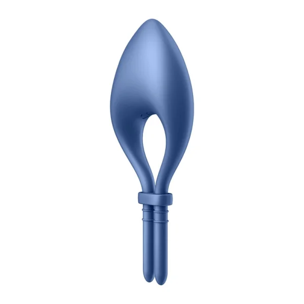 Satisfyer Bullseye Blue App Controlled Adjustable Vibrating Cockring