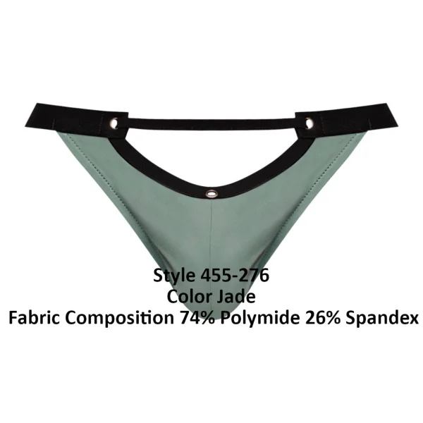 Magnificence Micro v-Thong -  X-Large - Jade