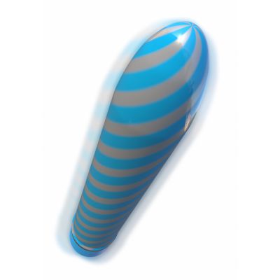Classix Sweet Swirl Vibrator Blue Mini Wand Vibrator