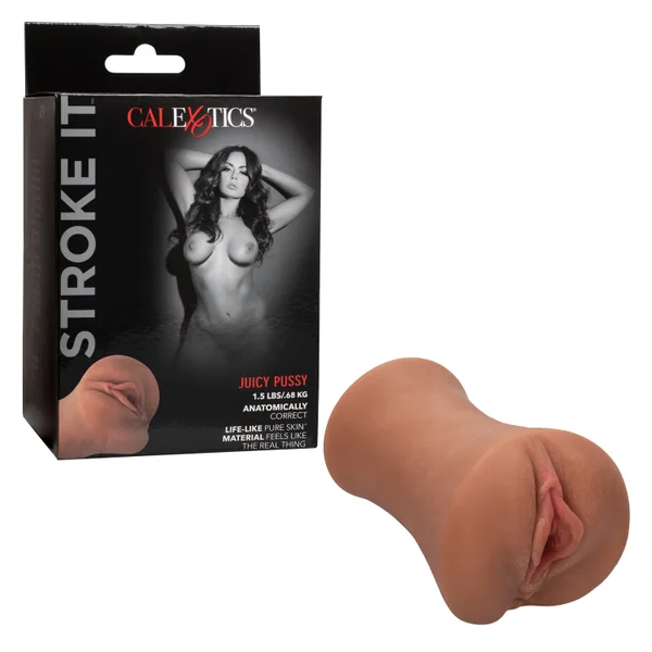 Stroke It Juicy Pussy - Brown — image 21 of 21