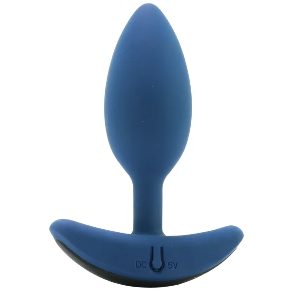 Renegade Vibrating Heavyweight Silicone Butt Plug - Medium