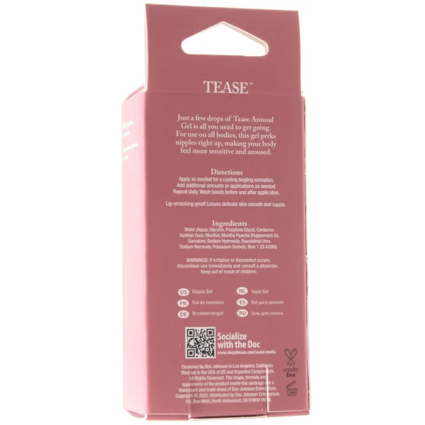 Tease Nipple Arousal Gel .35oz/10g