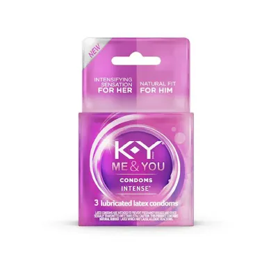 K Y Me And You Condoms 3 Pack 3pack