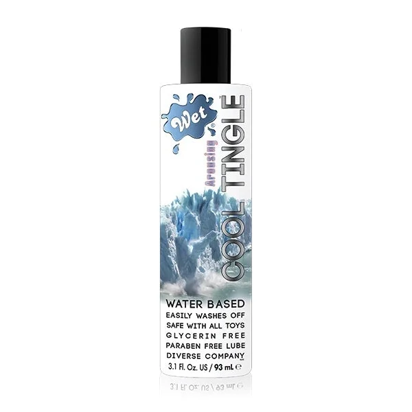 Wet Cool Tingle Arousal Water-Based Lube | 3.1oz