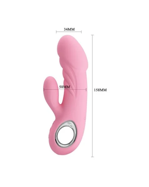 Carina Rabbit Vibe - Pink - 6.2 Inch