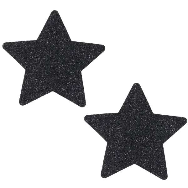Pretty Pasties Glitter Stars Nipple Pasties Set